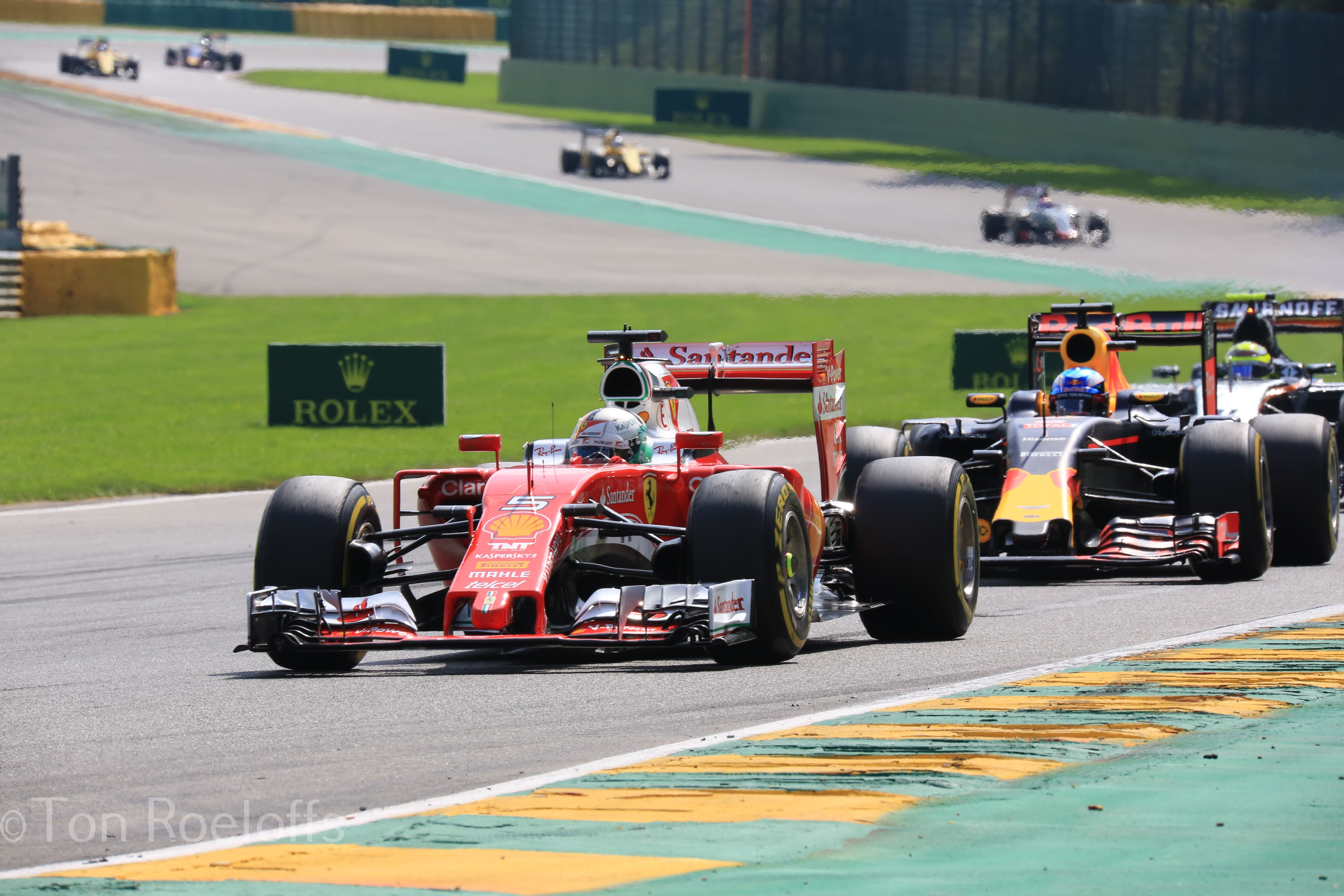 Verstappen pitbox